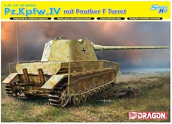 【中古】ドラゴン 135 第二次世界大戦 ドイツ軍 IV号戦車 シュマールトゥルム砲塔搭載型 プラモデル DR6824