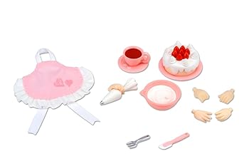 【中古】コトブキヤ キューポッシュえくすとら わくわく☆ドルチェせっと ケーキ ノンスケール PVC製 塗装済み可動フィギュア