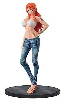 【中古】ワンピース JEANS FREAK vol.2 ナミ ブルーカラー 単品 フィギュア 6,128円