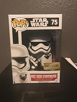 【中古】Funko - Figurine Star Wars The Force Awakens - First Order Starmtrooper with Shield Exclusive Pop 10cm - 0849803064082