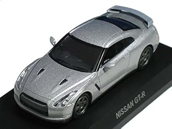 【中古】京商 164 NISSAN スカイライン-R NEO ミニカーコレクション スカイライン GT-R R35 銀