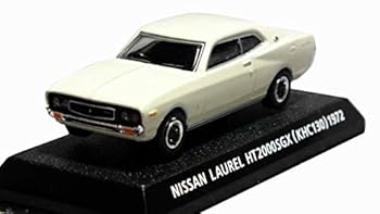 【中古】コナミ 164 絶版名車コレクション Vol,5 ニッサン ローレル HT2000SGX型式KHC130 1972 白