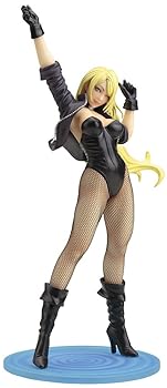 【中古】【39shop】コトブキヤ★DC COMICS美少女 DC UNIVERSE ブラックキャナリー 17スケール PVC製 塗装済み完成品フィギュア(非常に良い)|ドリエム店