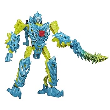 【中古】Transformers Age of Extinction Construct-Bots Dinobots Dinobot Slash Buildable Action Figure 並行輸入品 35,765円