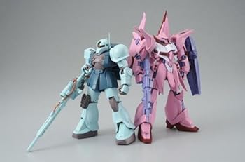 【中古】【39shop】AMX-107★BAWOO GPB COLOR &MS-05L ZUKUI SNIPER TYPE GPB COLOR 144 ガンプラ（良い）｜ドリエム店