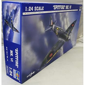 【中古】【39shop】トランペッター★124 スピットファイヤー Mk.VI プラモデル（良い）｜ドリエム店