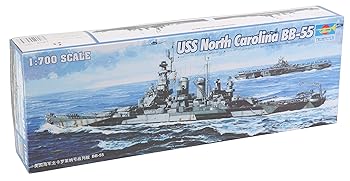 【中古】【39shop】Trumpeter★1700 USS North Carolina BB55 Battleship Model Kit（非常に良い）｜ドリエム店