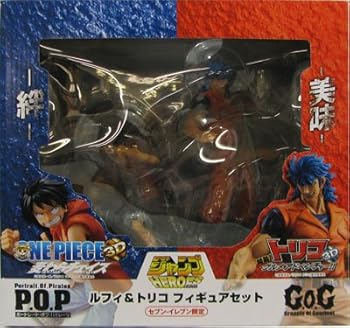 楽天市場】【中古】ルフィ＆トリコ フィギュアセット セブンイレブン