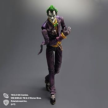 【中古】BATMANTM ARKHAM ASYLUM PLAY ARTS改 ジョーカーPVC塗装済みアクションフィギュア