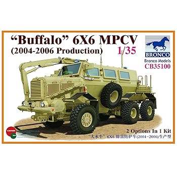 【中古】【39shop】ブロンコモデル★135 米・バッファロー MPCV 地雷除去車両 プラモデル(良い)|ドリエム店