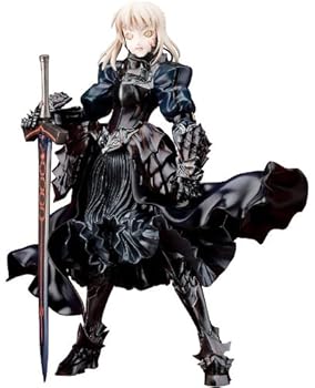 【中古】Fatestay night セイバーオルタ 18スケール PVC塗装済み完成品