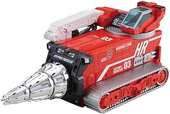 【中古】トミカ ハイパーレスキュー ハイパーレスキュー3号II型CDつき