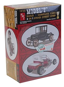 【中古】AMT 125 1925 フォード トールT プラモデル