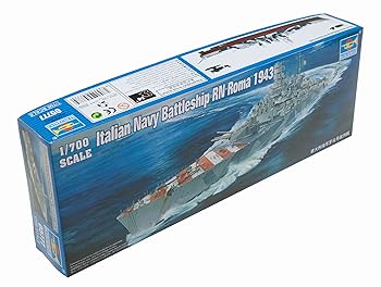 【中古】Trumpeter 1:700 - Italian Navy Battleship Rn Roma 1943 12,680円