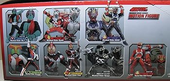 【中古】仮面ライダーシリーズ　モーションフィギュア BOX