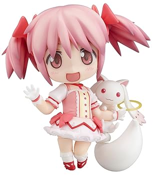 【中古】魔法少女まどか☆マギカ ねんどろいど 鹿目まどか ノンスケール ABS&PVC塗装済み可動フィギュア