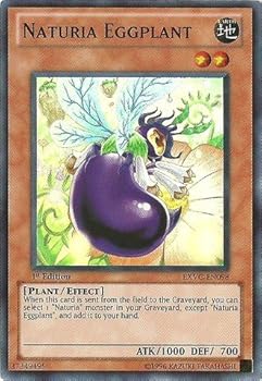【中古】遊戯王 英語版 Naturia Eggplant EXVC-EN098 - Extreme Victory - 1st Edition - S...