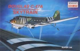 【中古】【39shop】プラッツ★1144 ダグラスC-47A スカイトレイン プラモデル MC14489(非常に良い)|ドリエム店