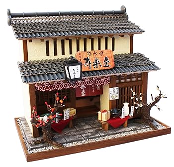【中古】【39shop】ビリー★手作りドールハウスキット 京都シリーズ 京町家キットII 陶器屋 8504（非常に良い）｜ドリエム店