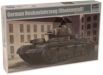 【中古】【39shop】トランペッター★135 ドイツ軍 ノイバウ・ファールツォイク ラインメタル砲塔 プラモデル（非常に良い）｜ドリエム店