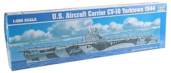 【中古】【39shop】トランペッター★1350 米海軍 空母 CV-10 ヨークタウン プラモデル（非常に良い）｜ドリエム店