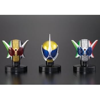 【中古】プレミアムバンダイ限定 マスクコレクション 仮面ライダーＷセット3