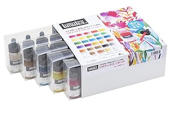 【中古】【39shop】リキテックスLiquitex★アクリル絵具リキッド 30色セット 30ml（良い）｜ドリエム店