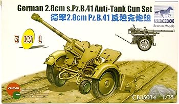 【中古】German 2.8cm s.Pz.B.41 Anti-Tank Gun Set
