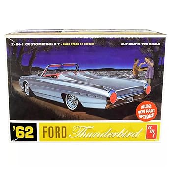 【中古】AMT 125 1962 フォード サンダーバード 成型色 AMT682