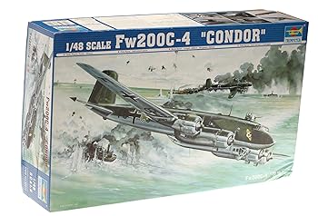 【中古】トランペッター 148 洋上哨戒爆撃機 Fw200 C-4 コンドル プラモデル