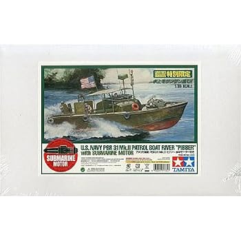 【中古】タミヤ 135 スケール限定シリーズ アメリカ海軍 PBR31 Mk.II ピバー 水中モーター付 プラモデル 89735