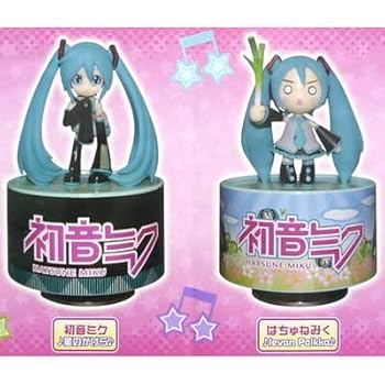 【中古】VOCALOID 初音ミク オルゴールフィギュア Ver.1.5 初音ミク・はちゅねみく　全2種セット