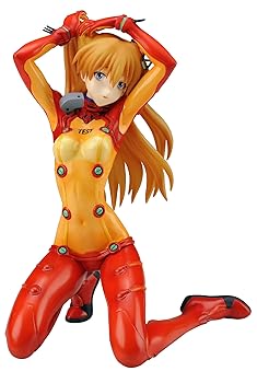 【中古】コトブキヤ ヱヴァンゲリヲン新劇場版 式波・アスカ・ラングレー テスト用プラグスーツver. 16スケールPVC塗装済み完成品