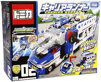 【中古】トミカ ハイパーブルーポリス02 キャリアランナー