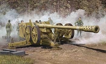 【中古】トランペッター 135 ドイツ Pak44 128mm対戦車砲 プラモデル