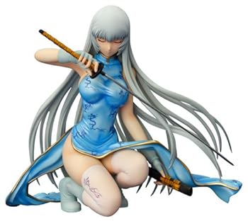 【中古】アールライン 一騎当千XX 趙雲子龍チャイナドレスver. 17スケール PVC塗装済み完成品