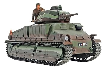 【中古】タミヤ 135 ミリタリーミニチュアシリーズ No.344 フランス陸軍 中戦車 ソミュア S35 プラモデル 35344