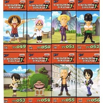 【中古】ONE PIECE ワンピース ワールドコレクタブルフィギュア vol.7 全8種セット おもちゃ&ホビー