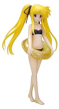 【中古】【39shop】魔法少女リリカルなのは★The MOVIE 1st フェイト・テスタロッサ 110スケール PVC塗装済み完成品（非常に良い）｜ドリエム店