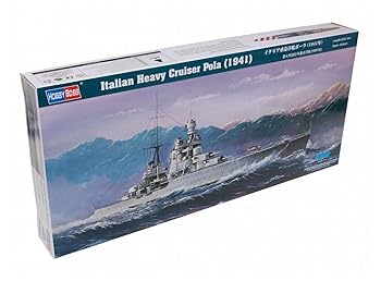 【中古】【39shop】ホビーボス★1350 艦船シリーズ イタリア重巡洋艦ポーラ プラモデル（非常に良い）｜ドリエム店
