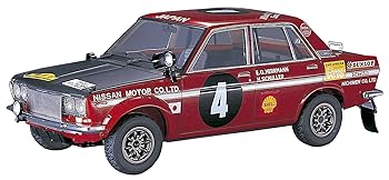 【中古】ハセガワ 124 ブルーバード 1600SSS 1970サファリラリー HR6