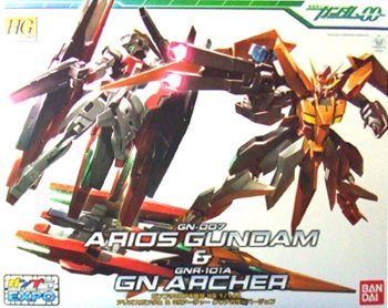【中古】【39shop】HG★1144 GN-007 アリオスガンダム&GNR-101A GNアーチャー クリアカラーバージョンプラモデルガンプラEXPO限定(良い)|ドリエム店