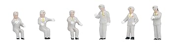 【中古】KATO Nゲージ 運転士車掌 冬服・ライトグレー 24-272 ジオラマ用品