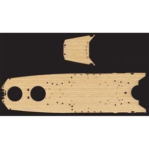 【中古】フジミ模型 1500 戦艦 大和 終焉型 専用木甲板シール GUP-2