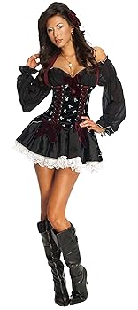 【中古】Playboy Swashbuckler Pirate Adult Costume プレイボーイスワッシュバックラーの海賊大人コスチューム♪ハロウィン♪サイズ：Medium
