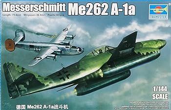 【中古】トランペッター 1144 メッサーシュミットMe262 A-1a プラモデル