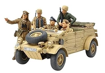 【中古】【39shop】タミヤ★135 ミリタリーミニチュアシリーズ No.304 ドイツ陸軍 Pkw.K1 キューベルワーゲン82型 ラムケ降下旅団 プラモデル 35304(非常に良い)|ドリエム店