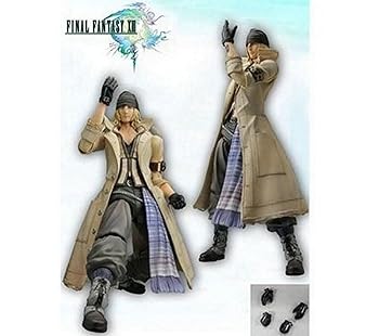 【中古】ファイナルファンタジーXIIIスノウ?ドゥビリエはプレイアーツ改20cmのアクションフィギュアを再生 Final Fantasy XIII Snow Villiers Play Arts