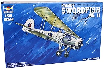 【中古】トランペッター 132 フェアリーソードフィッシュMk.2 プラモデル