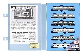 【中古】マイクロエース Nゲージ 東武8000系 新塗装・冷房車 6両セット A0101 鉄道模型 電車